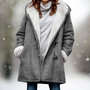 Stilvolle Wildleder-Fleecejacke für Damen - Camilla
