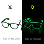Leuchtende Neon-Brille - LumaGlow