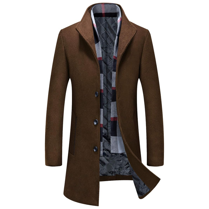 Herren Winter Trenchcoat aus Wollmischung - Liam