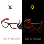 Leuchtende Neon-Brille - LumaGlow