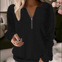 Gestrickter Pullover mit Rundhals und Jacquardmuster - Tessa