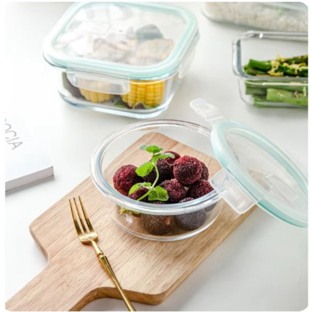 Lunchbox aus Borosilikatglas - GlassGuard Bento