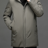 Klassische Daunenjacke mit Kapuze - Victor