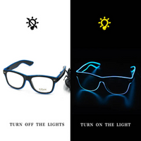 Oplichtende Neon Bril - LumaGlow