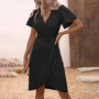 Trendiges Wickelkleid - Serafina