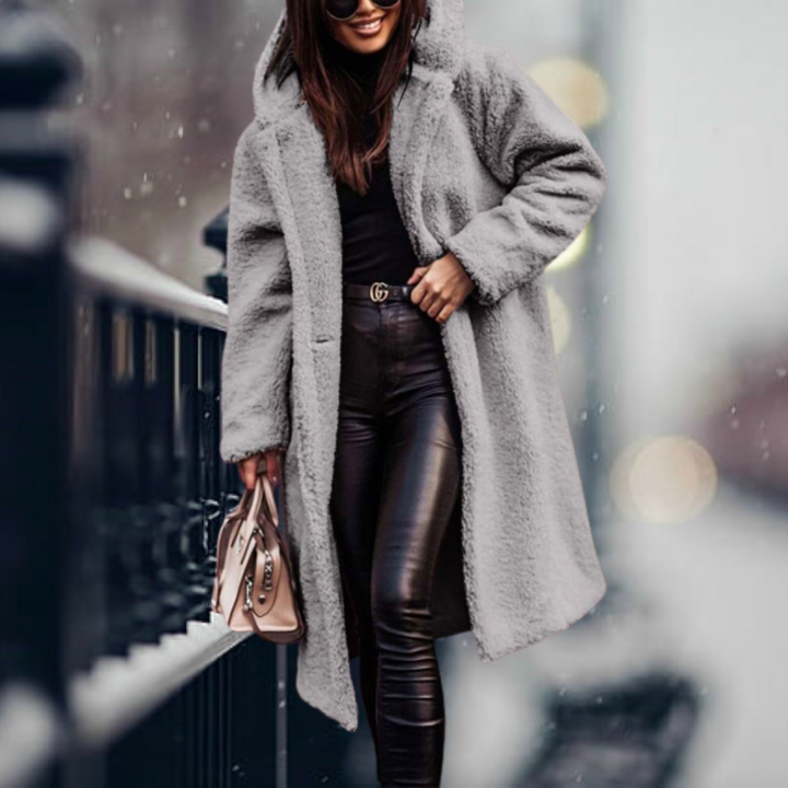 Warm and Stylish Long Winter Coat - Amara