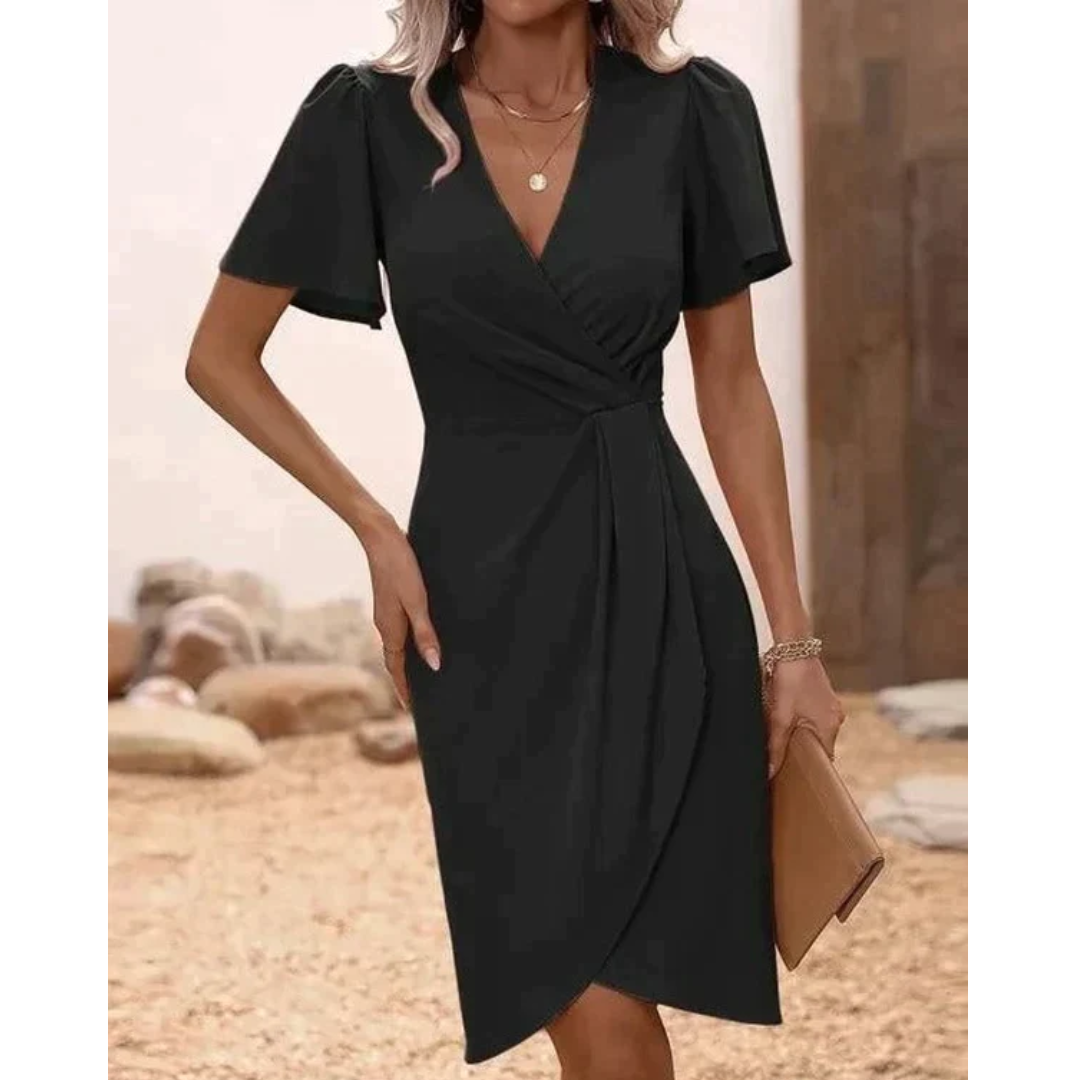 Trendiges Wickelkleid - Serafina