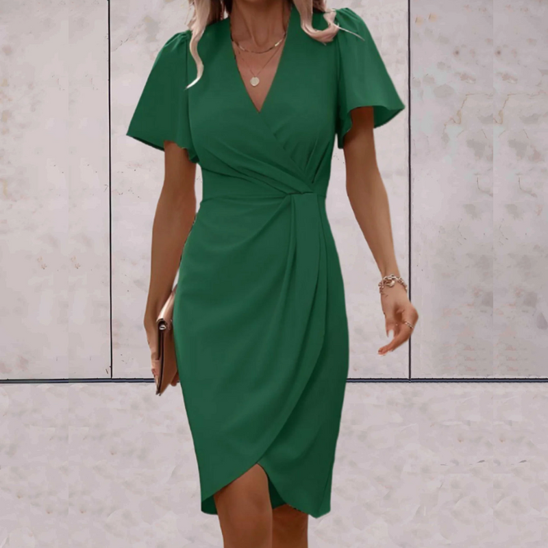 Trendiges Wickelkleid - Serafina