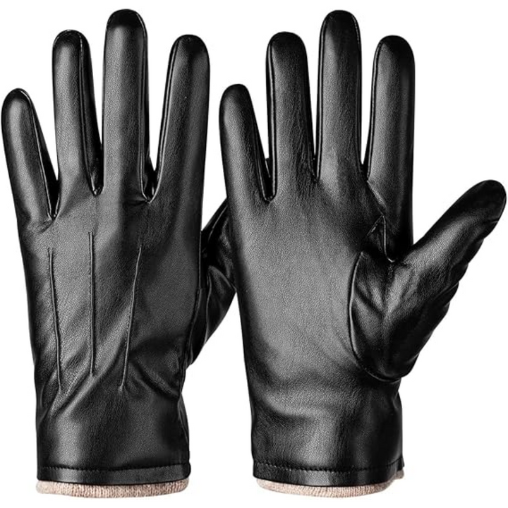 Winter Leder Touchscreen Handschuhe - TouchLuxe