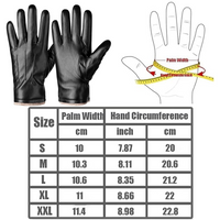 Winter Leder Touchscreen Handschuhe - TouchLuxe
