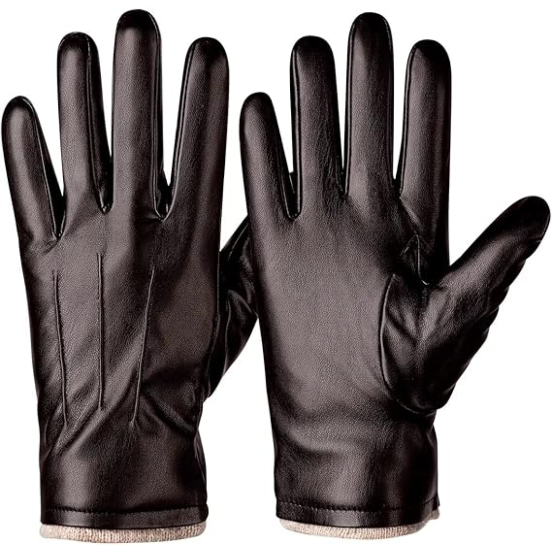 Winter Leder Touchscreen Handschuhe - TouchLuxe