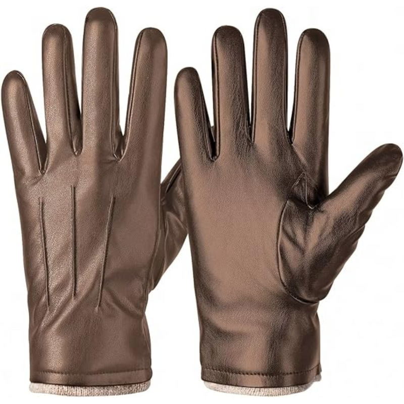 Winter Leder Touchscreen Handschuhe - TouchLuxe