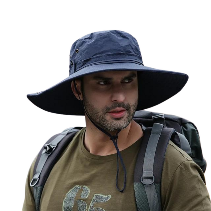 Outdoor Sommerhut mit Kinnband und Wasserabweisendem Stoff – Ranger