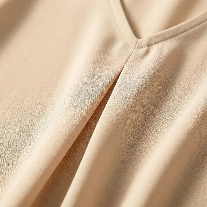 V-Neck Loose Fit Blouse - Katherine
