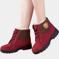 Warme gefütterte Winterstiefel für Damen - Sienna
