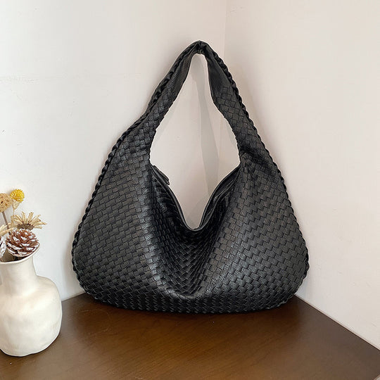 Trendige Gewebte Schultertasche - Ruby