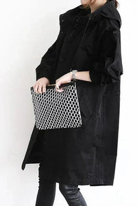Oversized Waterproof Hooded Trench Coat 6