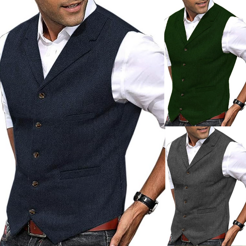 Comfortabel en Stijlvol Gilet voor Heren - Lars