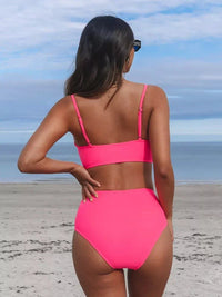 Bikini Set met Hoge Taille – Eliva