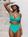 Bikini-Set mit hoher Taille – Eliva