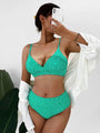 Bikini-Set mit hoher Taille – Eliva