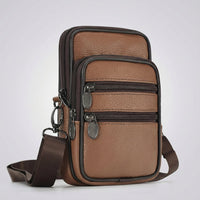 Verstelbare Crossbody Schoudertas - LeatherLuxe