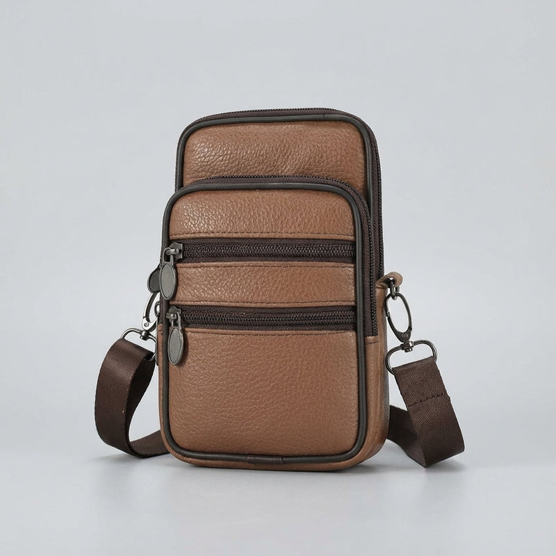 Verstelbare Crossbody Schoudertas - LeatherLuxe