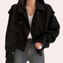 Kurzer Damenmantel mit modernem Look - Sienna