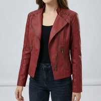 Vintage-Inspirierte Bikerjacke - Lily