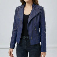 Vintage-Inspirierte Bikerjacke - Lily