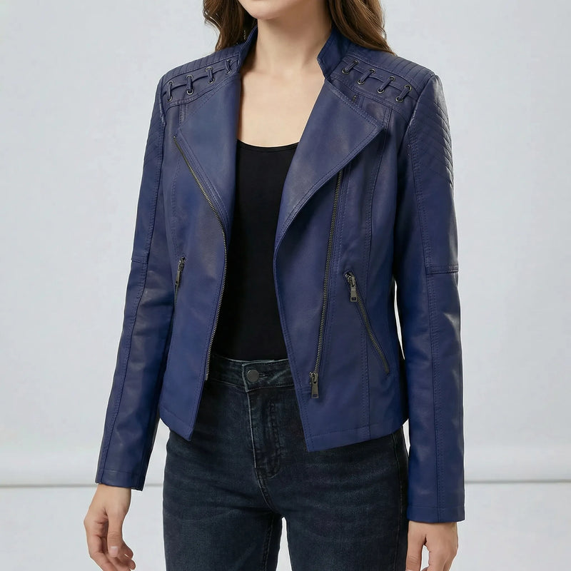 Vintage-Inspirierte Bikerjacke - Lily