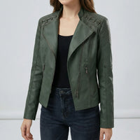 Vintage-Inspirierte Bikerjacke - Lily