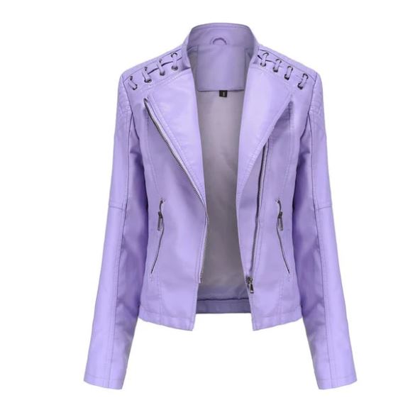 Vintage-Inspirierte Bikerjacke - Lily