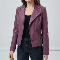 Vintage-Inspirierte Bikerjacke - Lily