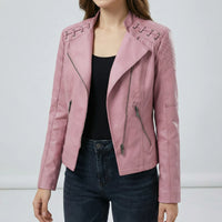 Vintage-Inspirierte Bikerjacke - Lily