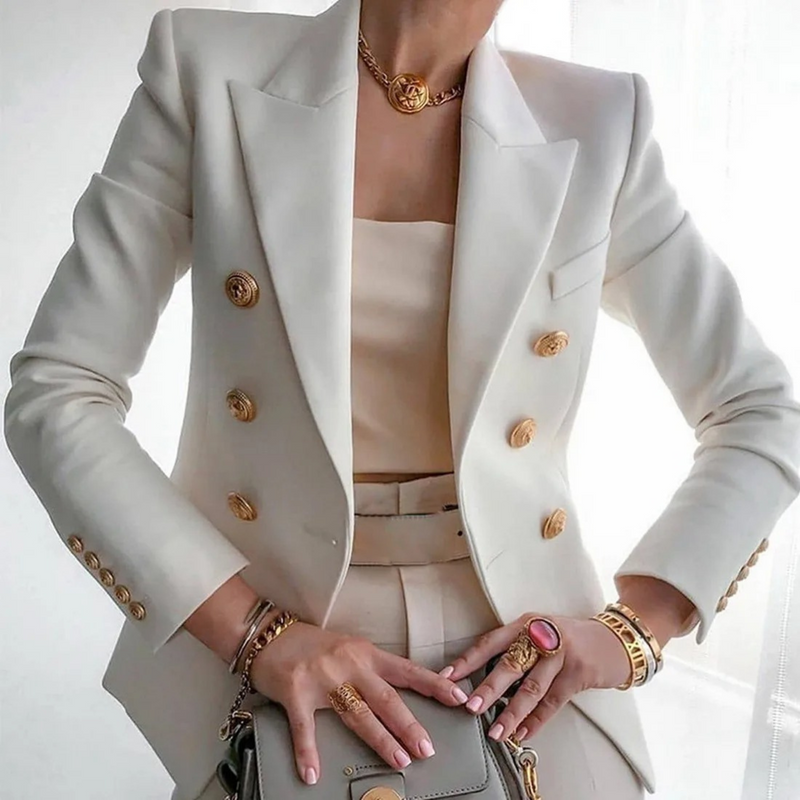 Vintage Damenblazer mit Doppelknöpfen - Isabelle