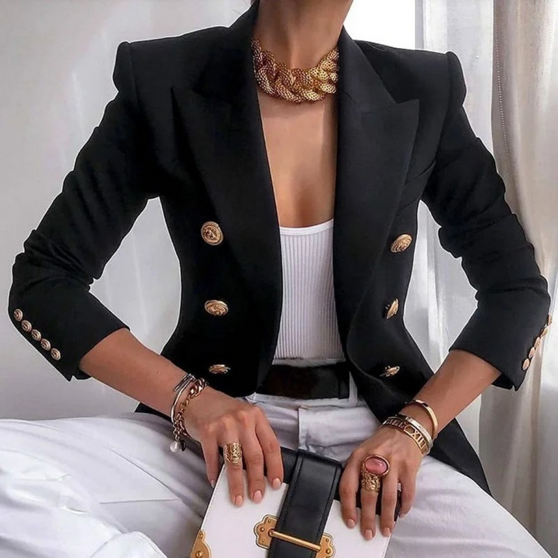 Vintage Damenblazer mit Doppelknöpfen - Isabelle