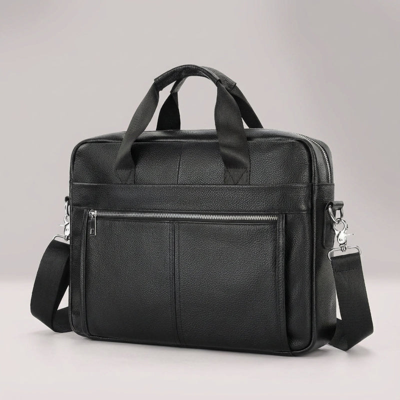Vintage Stijl Rundleer Aktetas - BriefLux