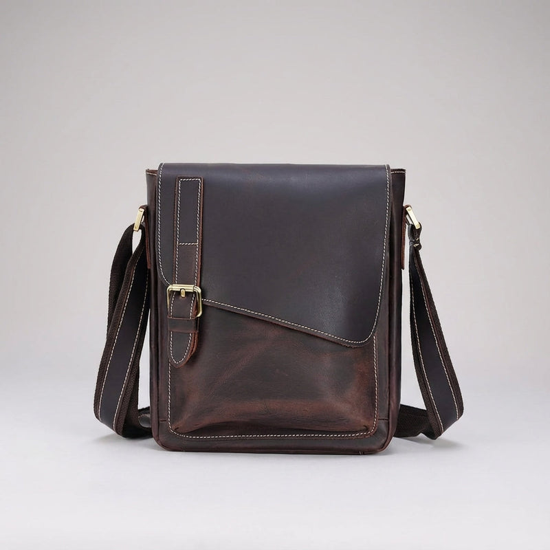 Vintage Volnerf Leren Schoudertas - Leatherlyft
