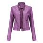 Stilvolle Damen-Lederjacke im klassischen Design - Marlene