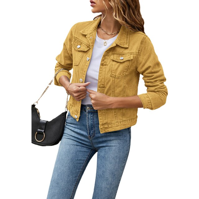 Damen Freizeit-Denimjacke - Jade