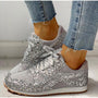 Trendige Damen Glitzer Sneakers - Miranda