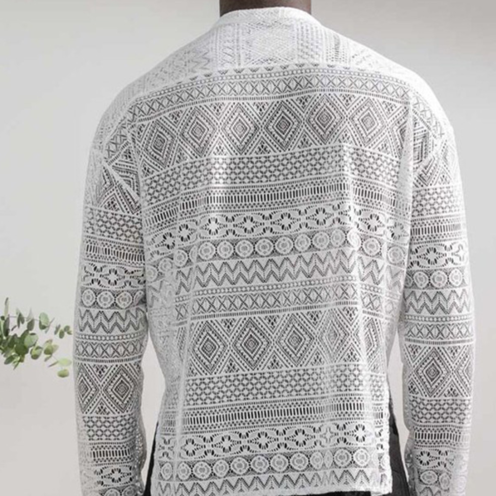 Luftiges Spitzen-Sommeroutfit für Herren - Cai