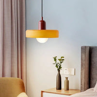 Bauhaus Stained Glass Pendant Lamp 16