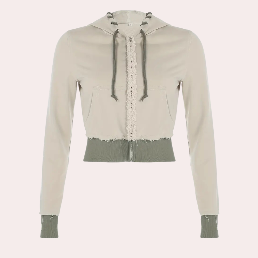Modische Damenjacke mit Kapuze - Elise