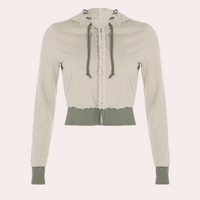 Modische Damenjacke mit Kapuze - Elise