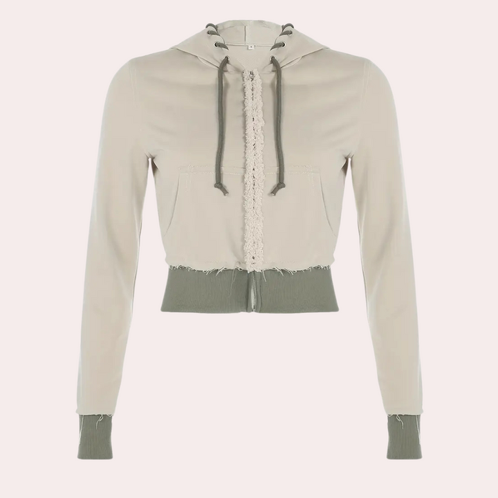 Modische Damenjacke mit Kapuze - Elise