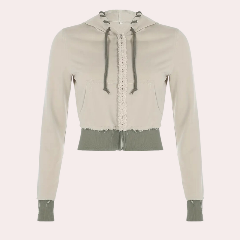 Modische Damenjacke mit Kapuze - Elise