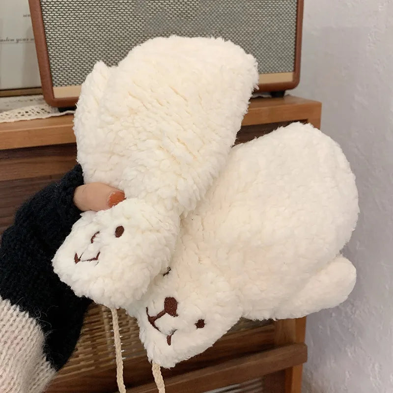 Alise Teddy Fäustlinge | Weich & Schön Warm
