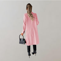 Stylish Long Winter Coat for Women - Elara